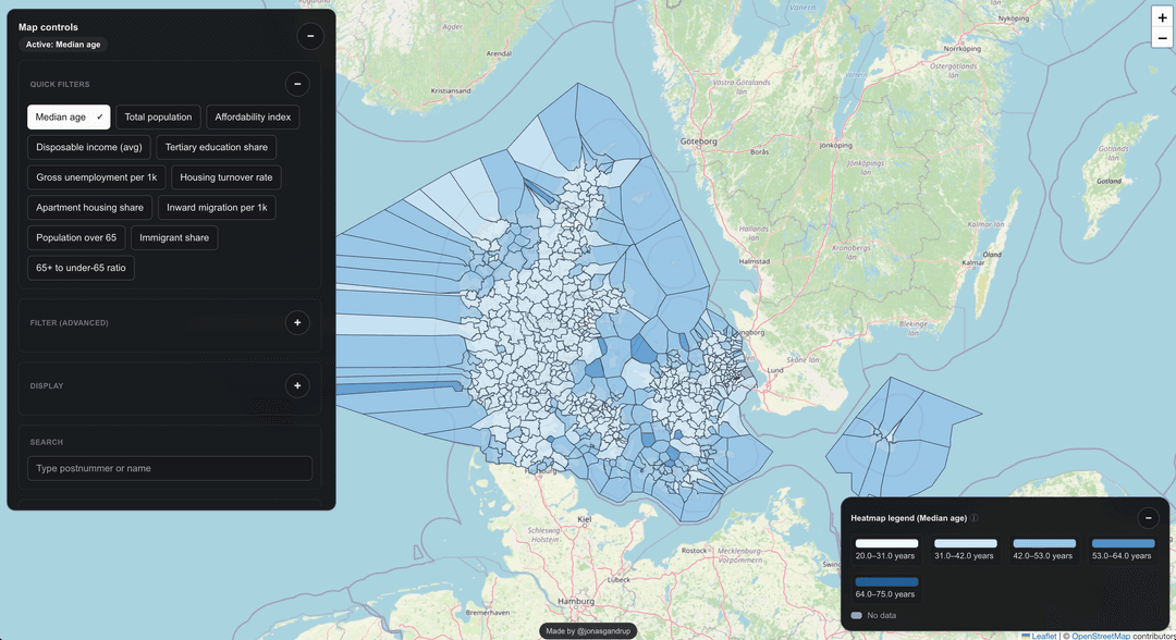 Screenshot of Hvem er Naboen